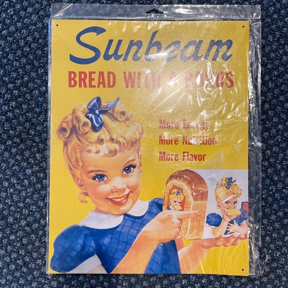 Sunbeam Metal Sign